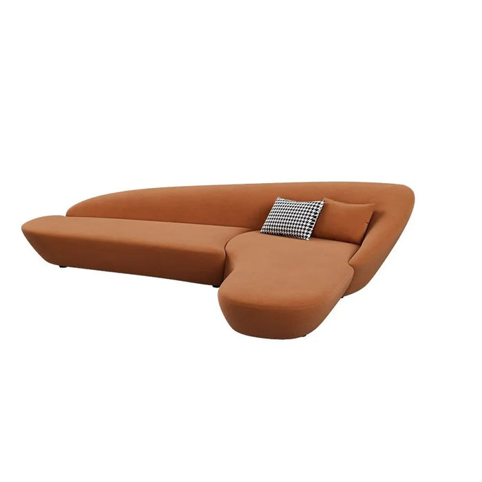 Italian European Sofas Modern Luxury Velvet Lounge Living Room Sofa Office Fabric Wooden Library Sofy Do Salonu Home Decor