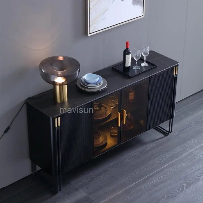 Dining Room Sideboard Table Light Luxury Home Restaurant Furniture Storage Cupboard Modern Minimalist Entrance Hall Wine Cabinet