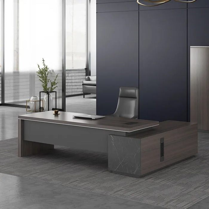 Modern Furniture Manager Desk Workstation Luxury Wooden Executive Office Desk Office Table Hot Sale