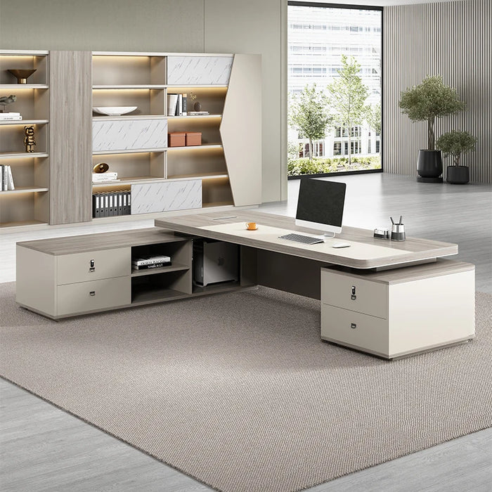 Modern Studio Office Desk Workbench Corner Desktops Art Conference Office Desk Writing Mesa De Escritorio Luxury Furniture