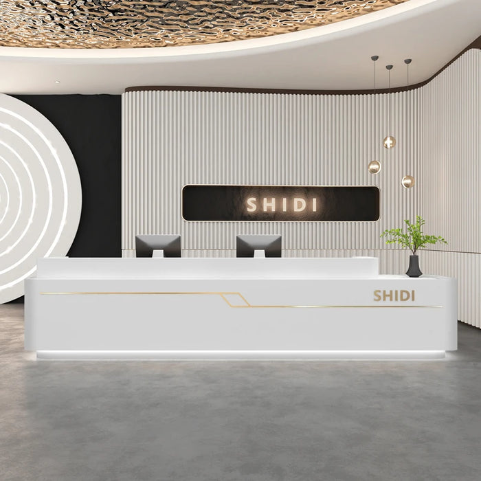 Cabinet Lectern Reception Desk Restaurant Accessories Banco Simple Reception Desk Standing Modern Bureau Meuble Office Furniture