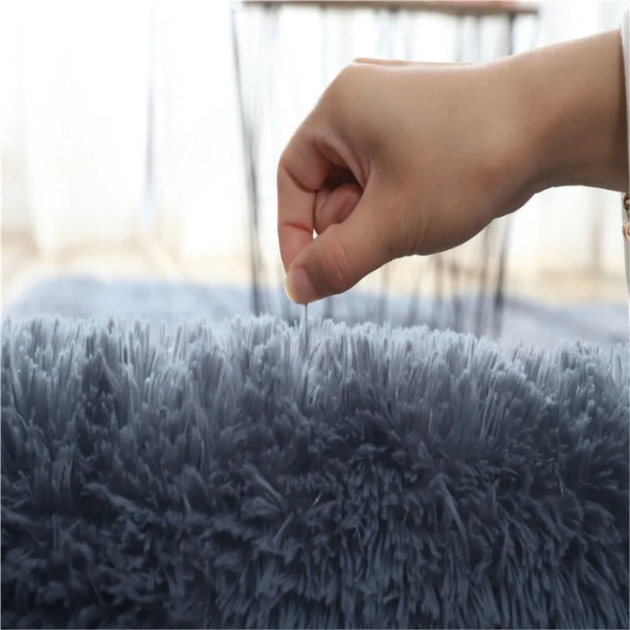 Lellen Hairy Plush Rugs for Children Bedroom Soft Furry Carpets Living Room Kids Baby Room Nursery Playroom Room Decor Area Rug