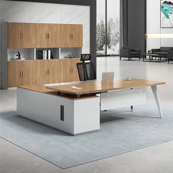 Reception Modern Office Desk Vanity Storage Conference Executive Office Desk Student Scrivania Con Cassetti Luxury Furniture