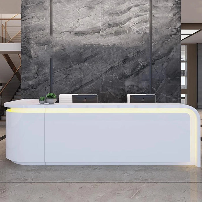 Standing Cash Reception Desk Drawer Nails Supermarket Counter Reception Desks Front Hotel Comptoir Coiffeur Home Bar Furniture