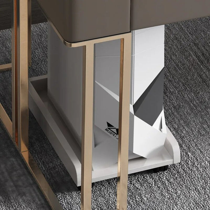 Luxury Write Office Desks Modern Study Slate Simplicity Office Desks Wood Storage Escritorio Ordenador Work Furniture QF50OD