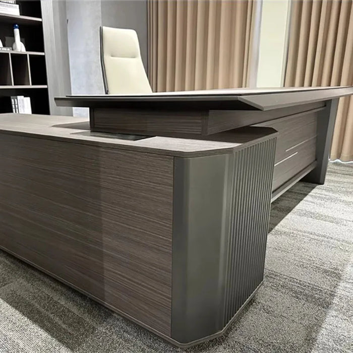 Mesa Modern Desk Executive Adjustable Executive Reception Standing Office Luxury Corner Escritorio Con Cajones Furniture DWH
