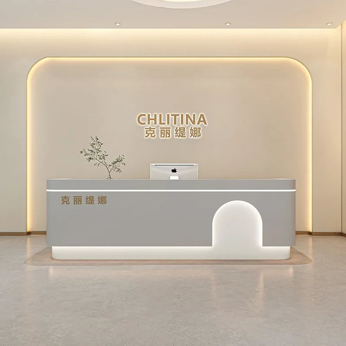Console Reception Desk Front Lectern Small Counter Long Computer Vanity Reception Desks Executive Silla Escritorio Bar Furniture