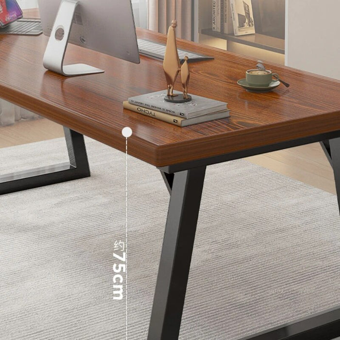 Light Luxury Write Office Desks Household Modern Simplicity Computer Office Desks Wood Bureau Meuble Working Equipment QF50OD