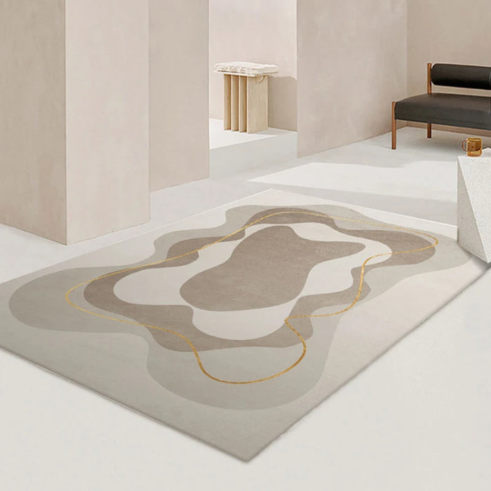 Light Luxury Area Rug for Living Room Decoration Teenager Bedroom Decor Carpets Non-slip Rugs Sofa Coffee Table Carpet Floor Mat