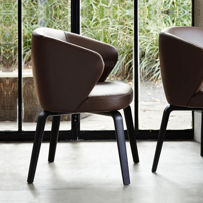 Meditation Accent Dining Chairs Nordic Designer Italian Modern Gaming Chair Comfy Wood Sillas De Comedor Kitchen Furniture
