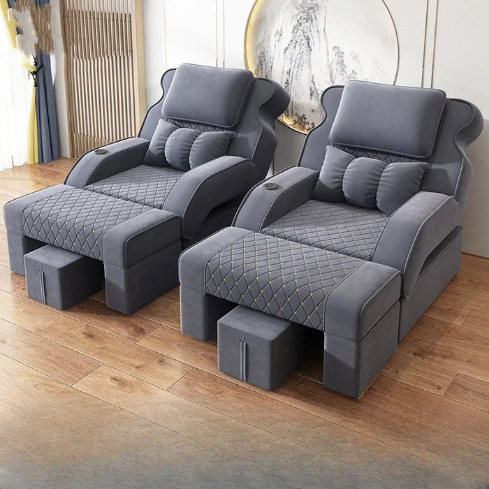 Pedicure Exquisite Cosmetology Chair Folding Tattoo Nails Sofa Chairs Electric Design Stool Cadeira De Manicure Furniture HD50XZ