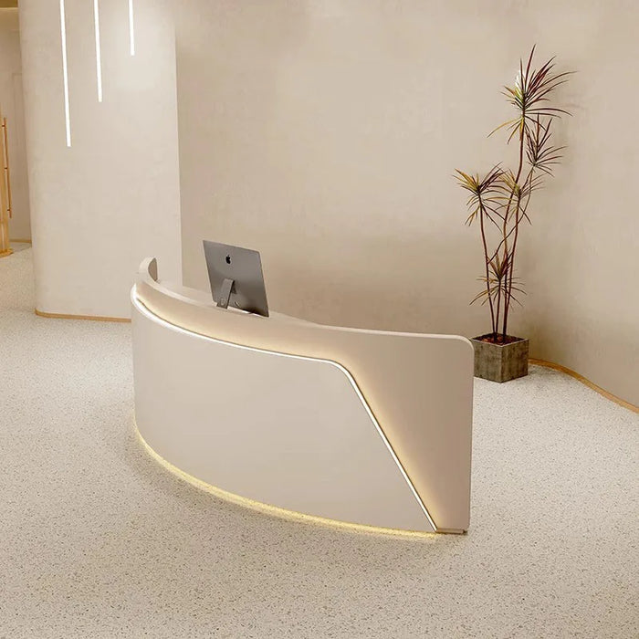 Beauty Cashier Reception Desk Office Front Retail Shop Executive Reception Desk Supermarket Mostrador Oficina Furniture HDH