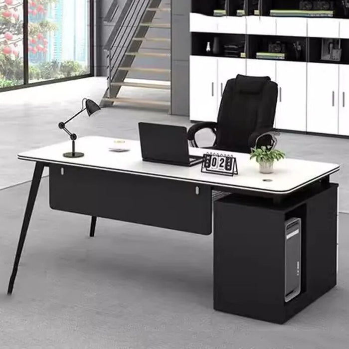 Bookshelf Storage Office Desk Standing Shelf Drawers Executive Computer Desks Writing European Mesa De Computador Furnitures