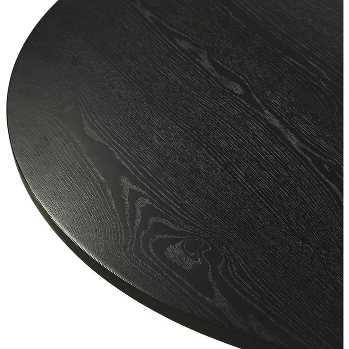 Contemporary 48" Pedastal Dining Table Ebonyfreight Free Room Furniture Home