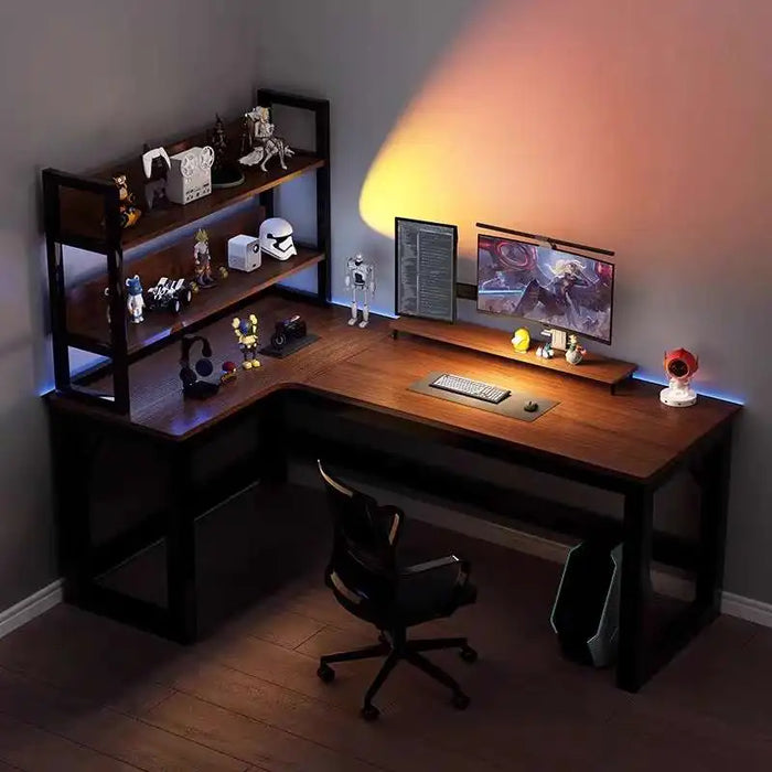 Book Shelf Study Computer Desks Storage Household Student Standing Computer Desks Gaming Executive Mesa De Escritorio Furniture