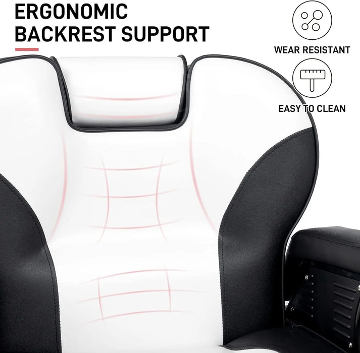 All Purpose Hydraulic Barber Chair Recline 360 Degree Swivel Height Adjustable Heavy Duty Hairdresser Chair Beauty Salon Spa Tat