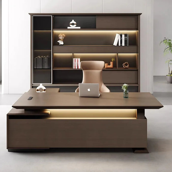 Supplies Organizers Office Desk Standing Storage Corner L Shaped Computer Desks Executive Luxury Mesa De Escritorio Furniture