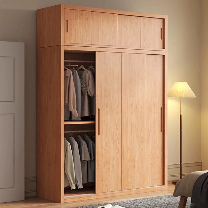 Wooden Hanging Wardrobes Display Storage Dressers Simple Wardrobes Free Shipping Living Room Armario De Ropa Furniture Bedroom
