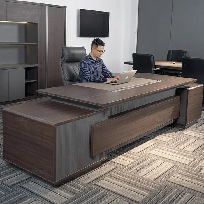 Modern Drawers Office Desks Executive Light Storage Writing Conference Gaming Desk Computer Biurka Komputerowe Office Supplies