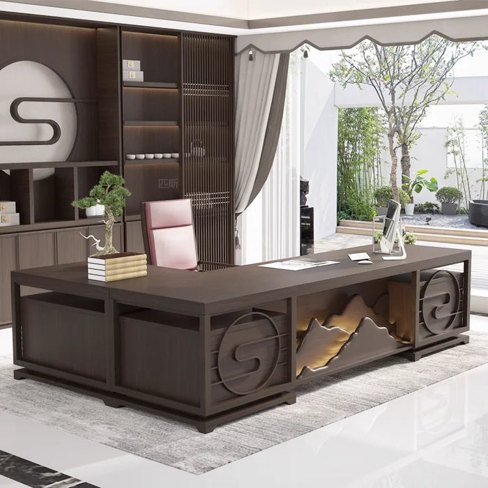Corner Standing Desk Reception Writing Conference Executive Office Desk Storage Meeting Mesa Escritorio Office Desk Accessories