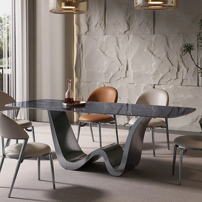 Modern Console Dining Table Marble Dinner Kitchen Living Room Nordic Hallway Dining Table Center Comedor Kitchen Furniture