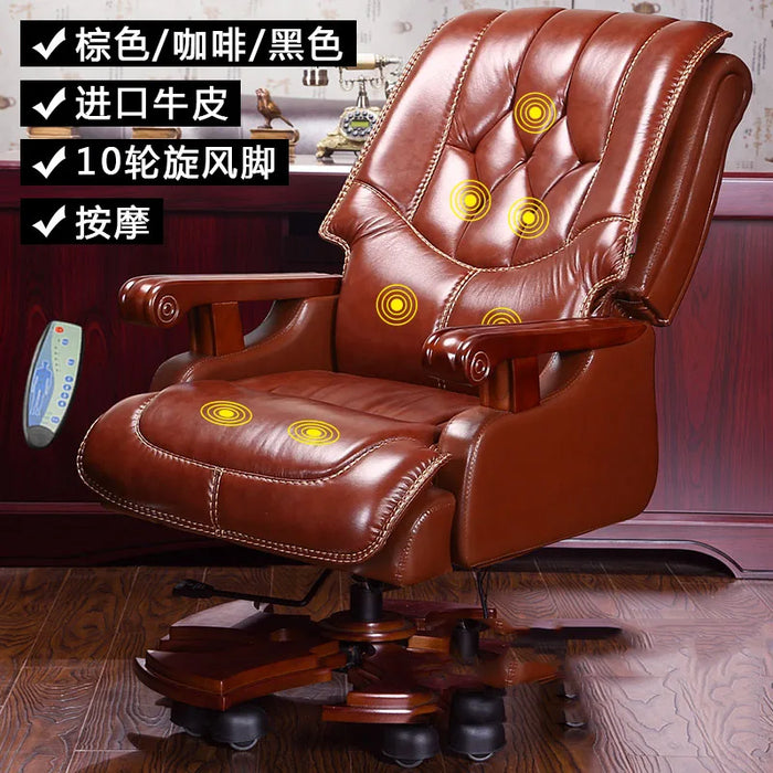 Massage Recliner Office Chair Computer Home Ergonomic Office Chair Mobile Executive Sillas De Oficina Office Furniture LQQ25XP