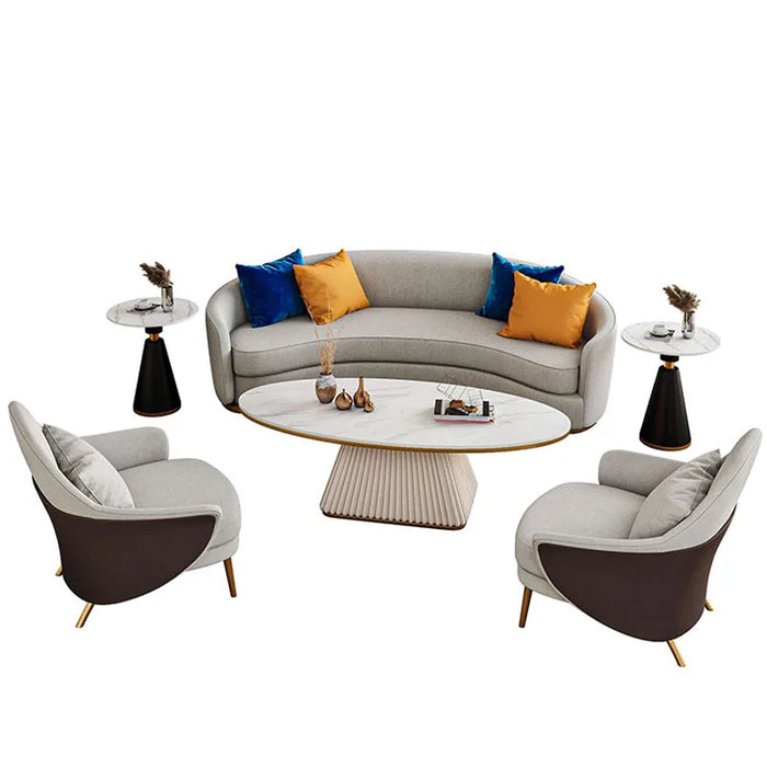 Comfortable Corner Sofa Adults Luxury Nordic Style Relax Modular Sofa Recliner Unusual Straight Divano Living Room Furniture