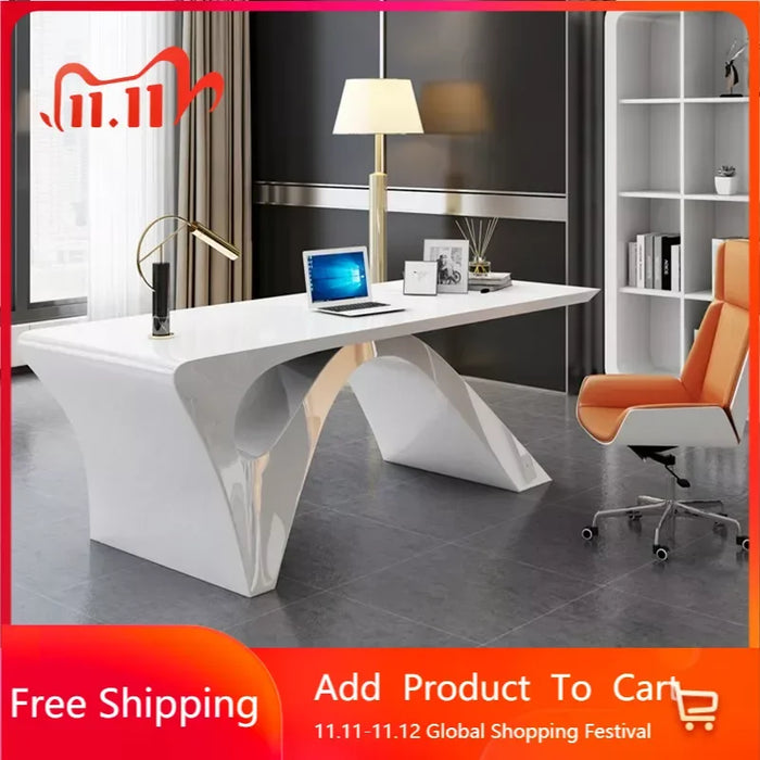 Study Computer Desk Gaming Organizer Corner Conference Office Desk Standing Writing Escritorios De Oficina Desk Accessories