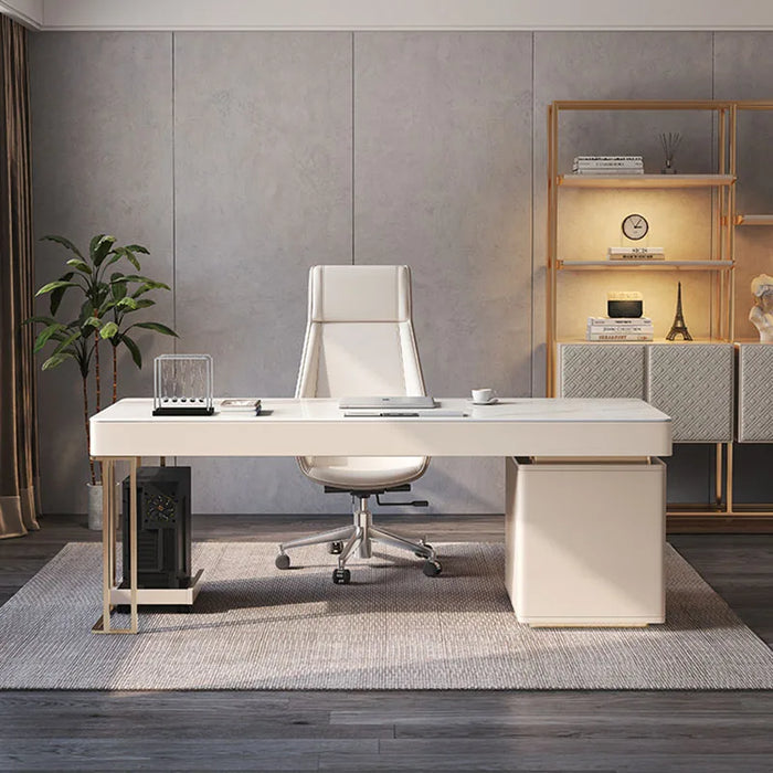 Modern Writing Desk Metal Computer Coffee Shelf Office Desks Workstation Organizer Scrivanie Per Ufficio Office Furniture