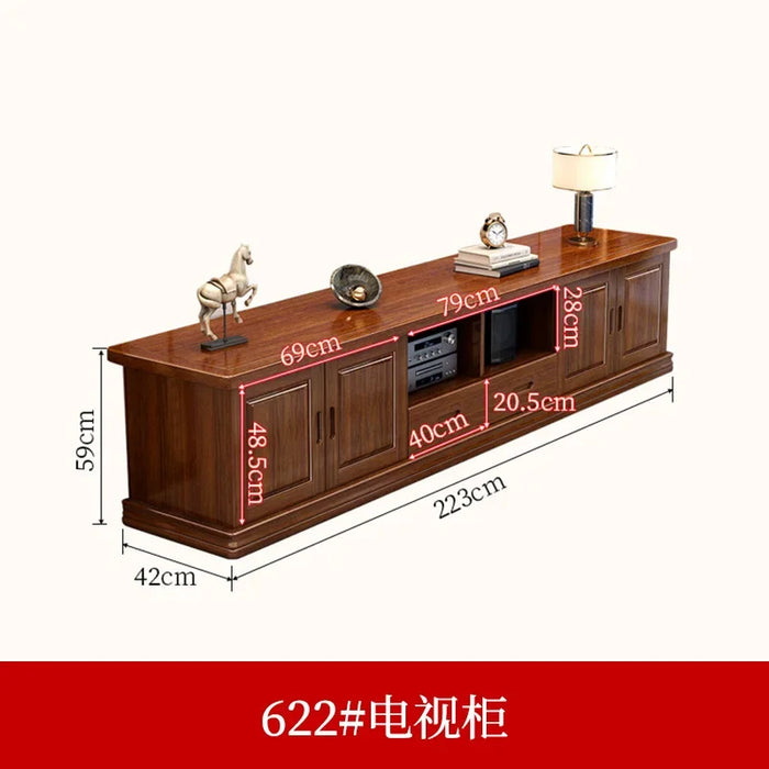 Modern TV Consoles Cabinet Foot Porta Wooden Floor Nordic TV Stand Living Room Moveis Para Casa Living Room Furniture MQ50DS