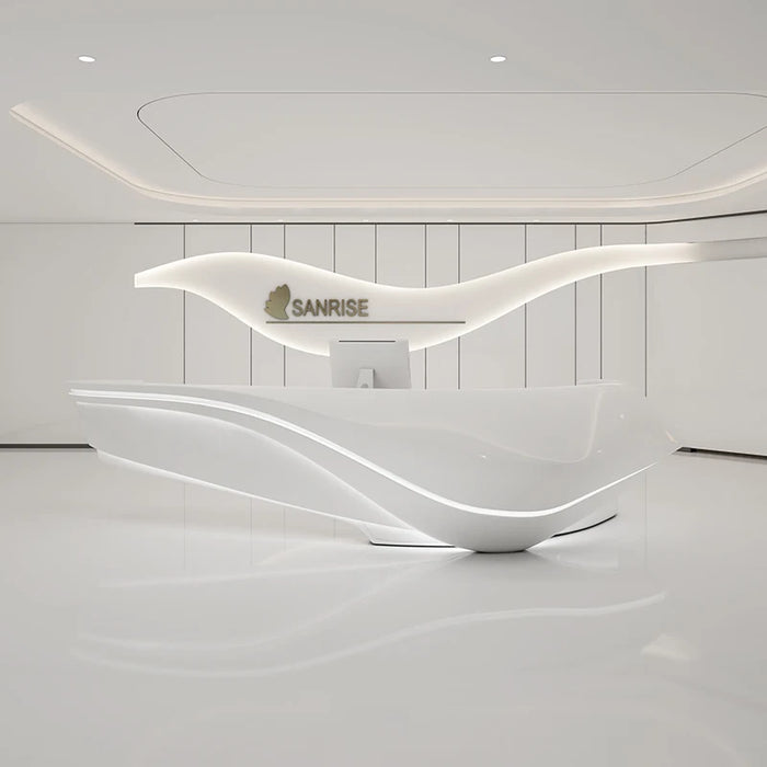 Advisory Luxury Beauty Salon Reception Desk Store Check Out Restaurant Consul Reception Desk Podium Recepcja Modern Furniture
