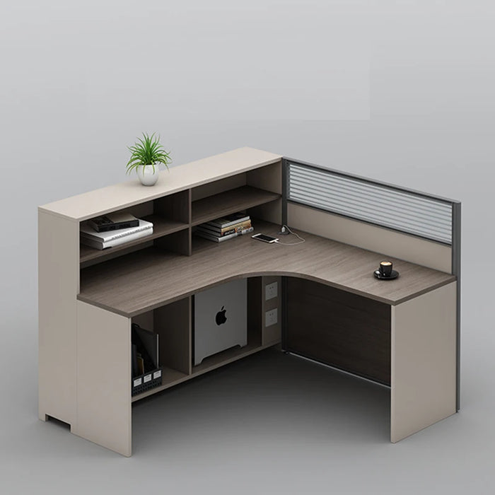 Employee Desk Staff Office Desk Combination Minimalist Modern 4/6 Seat Nordic Card Seat Office Computer Luxury Desk Furniture