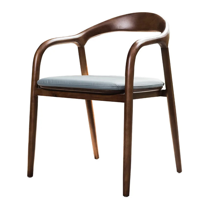 Balcony Household Dining Chair Chinese Style President Leisure Simplicity Wood Design Dining Chair Muebles Home Furniture QF50DC