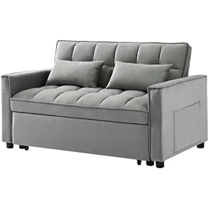 3 in 1 Convertible Sleeper Loveseat, Futon Sofa Couch With Pullout Bed ,Furniture for Living Room sofa bed  home furniture