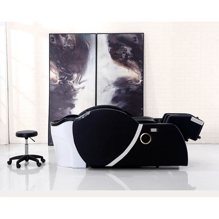 Newest Fashion Deluxe Full Airbag Massage 3D Shampoo Massage Chair/Hair Washioin Salon Comfortable Auto Lift Shampoo Massage Bed