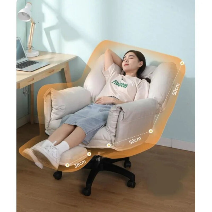 Lazy Sofa Chair Computer Chair Comfortable Student Dormitory Study Armchair Home Office Leisure Back Can Lie Swivel Gaming Chair