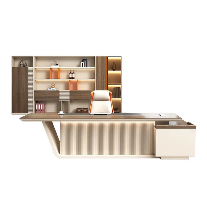 Storage Drawers Office Desk Standing Luxury Desktop Writing Office Desk Meeting Scrivania Ufficio Lavoro Office Furniture