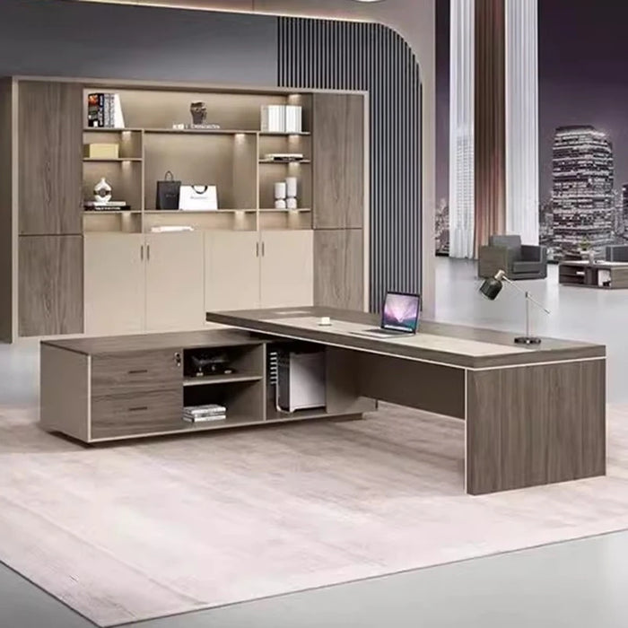 Vanity Conference Office Desk Standing Drawers Corner Workbench Office Desk Executive Scrivanie Per Computer Luxury Furniture