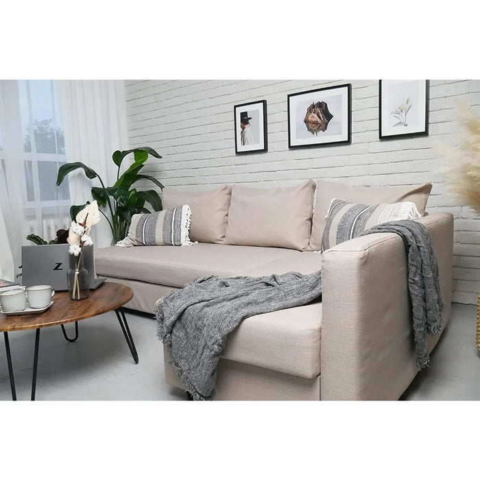 Sofa, equipped with recliner corner cover, sofa cover, L-shaped corner sofa for home living room
