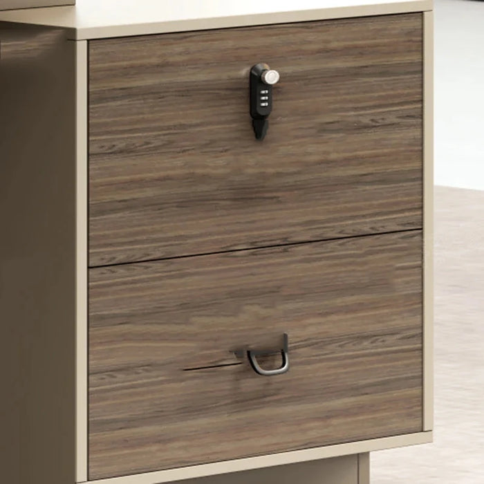 Luxury Modern Desk Tables Drawers Computer Wooden Long Arts Large Executive Office Desk Elegant Arredo Ufficio Home Furniture
