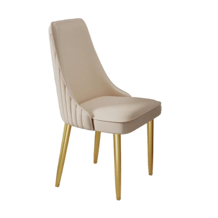 Minimalist Upholstered Classics Dining Chair Metal Outdoor Bedroom Lounge Chair Salon Styling Apartment Silla Comedor Furniture