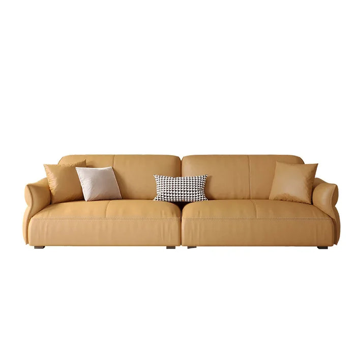 Lounge Back Rest Sofas Floor Luxury Nook Indoor Office Creative Bed Unique Leather Lounge Sofa Chaise Living Room Furniture