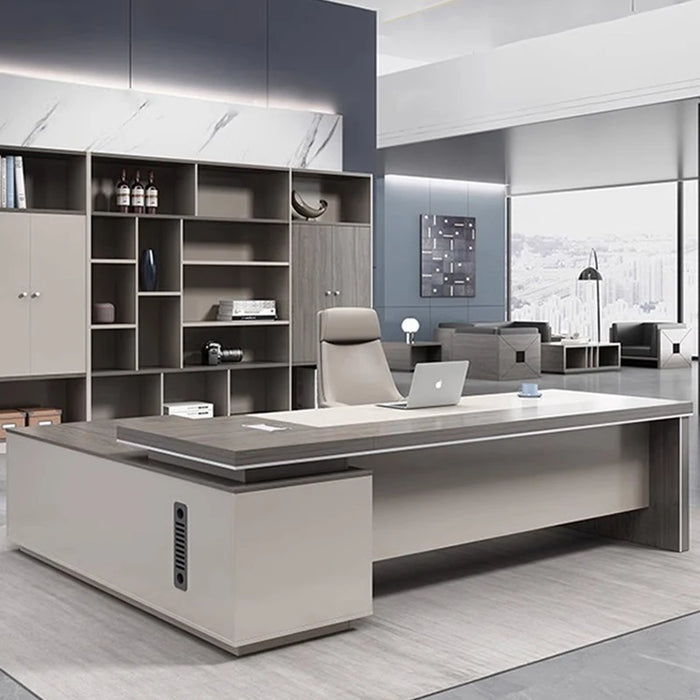 Conference Executive Office Desk Reception Corner Luxury European Computer Desks Floor Salon Mesa Escritorio Modern Furniture