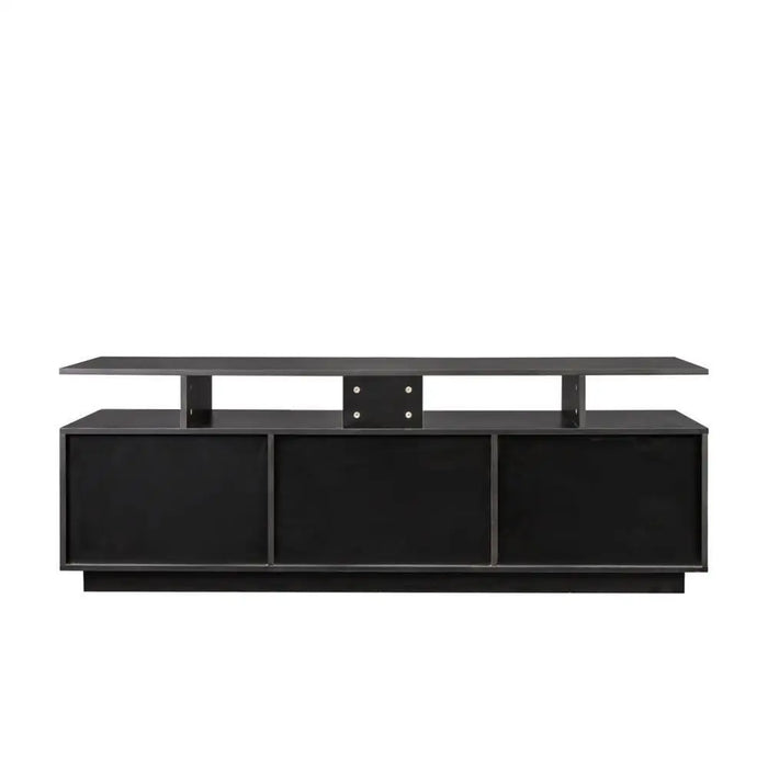 LED Lights TV Stand for 65 inch TV Entertainment Center Cabinet for Living Room