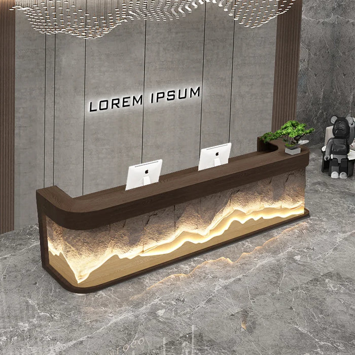 Restaurant Reception Desks Beauty Salon Podium Counter Table Shop Modern Reception Desk Luxury Table Recepcja Shop Furniture