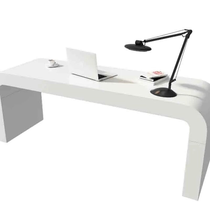 White Reception Office Desks Executive Study Floor Modern Office Desks Writing Conference Scrivania Ufficio Lavoro Furnitures