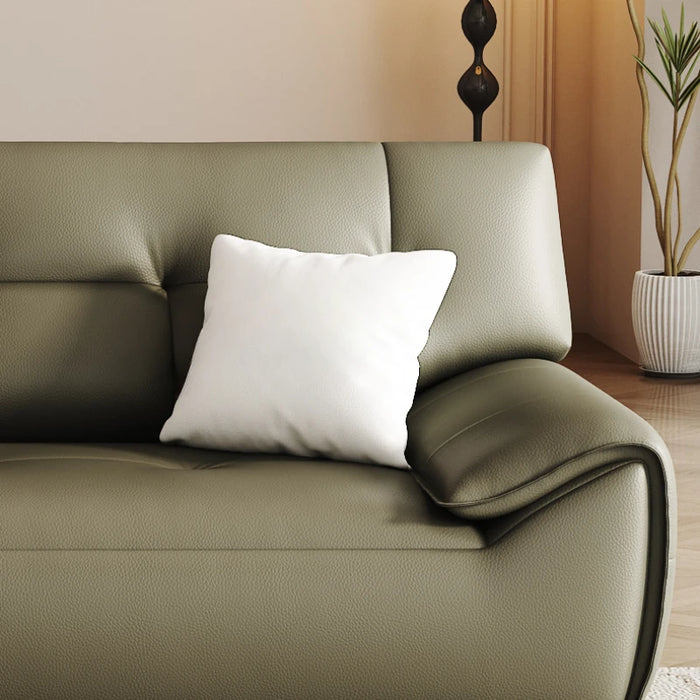 European Fashionable Living Room Sofa Leather Ergonomic Reading Soft Living Room Sofa Waterproof Recliner Canape Salon Furniture