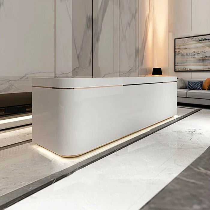 Consable Reception Desks Computer Information Modern Cashier Table Hospital Replica Pulpito Para Igreja Office Desk Furniture