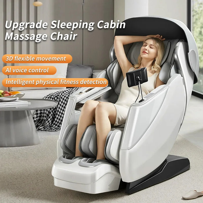 JKR Full Body Luxury Intelligent 3D Massage Chair Home Zero Gravity Professional Electric Automatic Heating Shiatsu Rocking Sofa