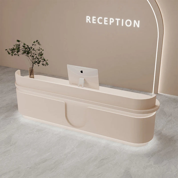 Study Reception Desk Wooden Front Table Cash Register Service Desk Gaming Church Tocador Mueble Maquillaje Office Furniture